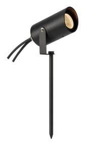 GARDEN 24 Spot Cylinder 3W Black 108483 Markslojd