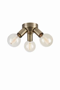 MAZZO Ceiling 3L Antique Brass 108550 Markslojd