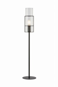 TUBO Table 1L 65cm Black/Clear 108556 Markslojd