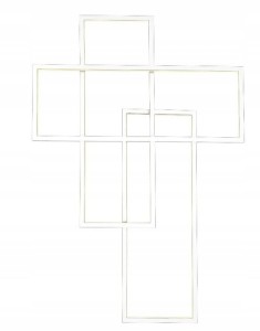 QUADRATUS WALL WHITE AZ2993 Azzardo