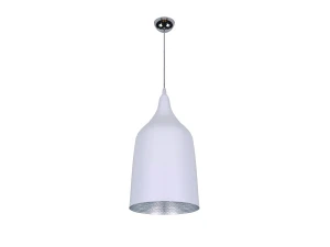 Lampa wisząca FABIO M biały / srebrny AZ0300 Azzardo Azzardo