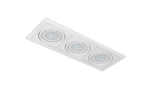 Oprawa wpuszczana VERDI 3 WHITE AZ3530 AZzardo Azzardo