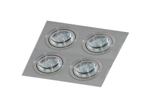 Oprawa wpuszczana CARO 4 SQUARE ALUMINIUM AZ2444 AZzardo Azzardo