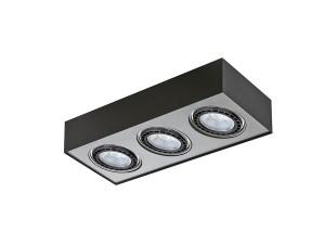 Spot PAULO 3 230V BLACK/ALU AZ0965 Azzardo Azzardo