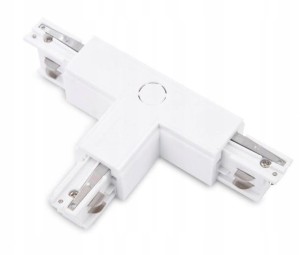 TRACK 3LINE T CONNECTOR RIGHT WH AZ4277 Azzardo