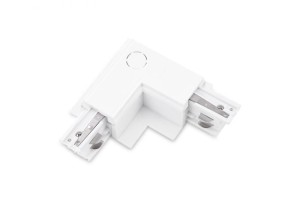 TRACK 3LINE L CONNECTOR RIGHT GIPS WH AZ4297 Azzardo