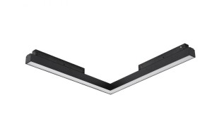 ALFA SAGA TRACK MAGNETIC CORNER A 24W 4000K BK AZ4615 Azzardo