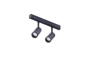 ALFA NIKKI 2 TRACK MAGNETIC 2x3W 3000K BK/BK AZ4592 Azzardo