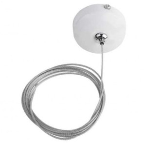CEILING PLATE TRACK WH + WIRE AZ4782 Azzardo