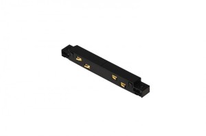 ALFA TRACK MAGNETIC STRAIGHT CONNECTOR 180° BK AZ4677 Azzardo