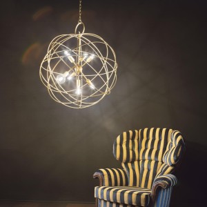 KONSE SP6 złota 156026 Ideal lux