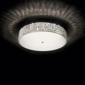 ROMA PL9 biały 087863 Ideal lux