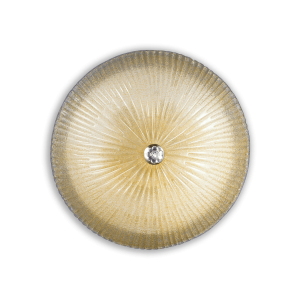 SHELL PL6 bursztynowa 140193 Ideal lux