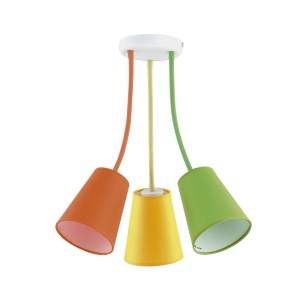 WIRE COLOUR LAMPA SUFITOWA 3 PŁ 2106 TK Lighting