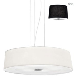 HILTON SP6 ROUND NERO czarna 164724 Ideal lux