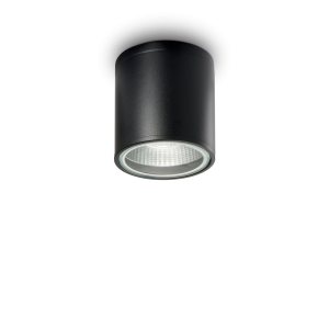 GUN PL1 NERO czarna 122687 Ideal lux