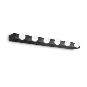 PRIVE' AP6 NERO czarny 159508 Ideal lux