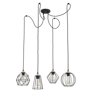 GALAXY PAJĄK LAMPA WISZĄCA 4 PŁ 1646 TK Lighting