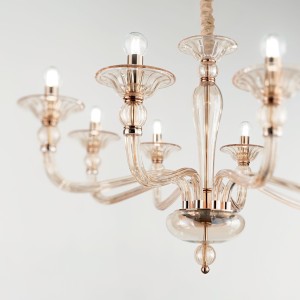 DANIELI SP8 AMBRA bursztynowa 159973 Ideal lux