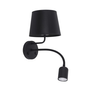 MAJA BLACK KINKIET 2 PŁ E27 + GU10 2537 TK Lighting