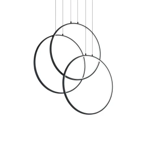 FRAME SP CERCHIO NERO 269337 Ideal lux