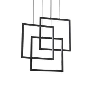 FRAME SP QUADRATO NERO 269375 Ideal lux