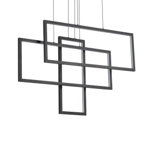 FRAME SP RETTANGOLO NERO 269382 Ideal lux