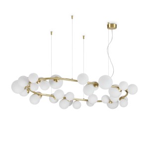 PERLAGE Mosiądz 296746 Ideal lux