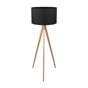 TREVISO BLACK LAMPA PODŁOGOWA 1 PŁ FSC 100%, SA-COC-006060 5039 TK Lighting