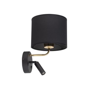 RICHI BLACK/GOLD KINKIET 1xE27+1xG9 4234 TK Lighting