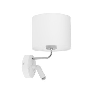RICHI WHITE /SILVER KINKIET 1xE27+1xG9 4236 TK Lighting