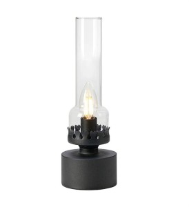 KANDELLA Table 1L Sandy Black/Clear 108786 Markslojd