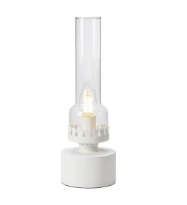 KANDELLA Table 1L Sandy White/Clear 108787 Markslojd