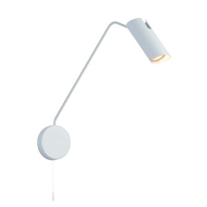Kinkiet Futuro z wysięgnikiem 1xGU10 biały LP-17001/1WL WH Light Prestige