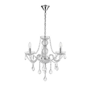 Lampa wisząca Cristallo 3xE14 transparentny LP-2940/3P Light Prestige