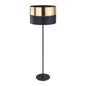 HILTON BLACK/GOLD LAMPA PODŁOGOWA 1 PŁ 5465 TK Lighting