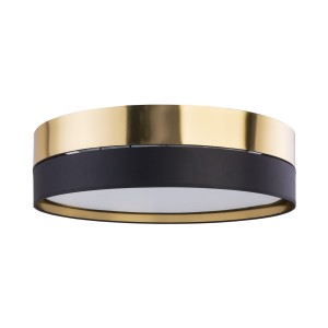 HILTON BLACK/GOLD LAMPA SUFITOWA 4 PL CZ/ZŁ 4345 TK Lighting