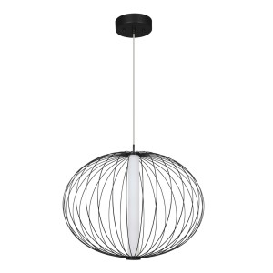 Lampa wisząca Treviso mała 1xLED czarna LP-798/1P S BK Light Prestige