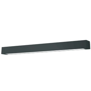 Lampa sufitowa Ibros duża CCT 1xLED czarna IP44 LP-7001/1C BK-93 24 CCT