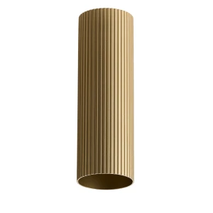 Klosz ryflowany LUCAS RIBBED TUBE 50 BRASS GOLD AZ6148 AZzardo