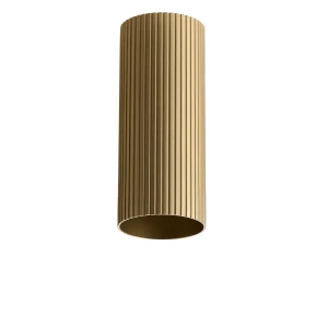 Klosz ryflowany LUCAS RIBBED TUBE 30 BRASS GOLD AZ6140 AZzardo