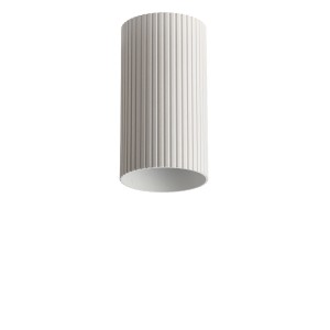 Klosz ryflowany LUCAS RIBBED TUBE 10 WH AZ6127 AZzardo