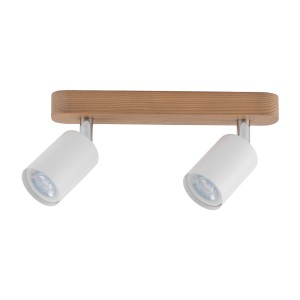 TOP WOOD WHITE LAMPA SUFITOWA 2 PŁ 3295 TK Lighting