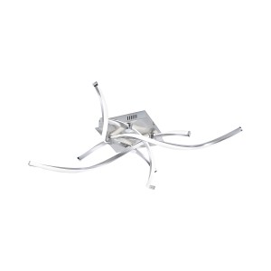 Lampa sufitowa POLINA 4 - punktowa srebrny PaulNeuhaus - 9144-55