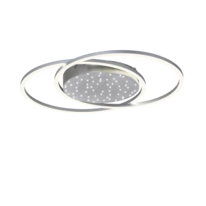 Lampa sufitowa YUKI 3 - punktowa srebrny PaulNeuhaus - 6025-55