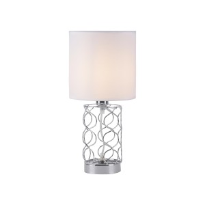 Lampa stołowa DEVA 1 - punktowa srebrny LeuchtenDirekt - 14615-55
