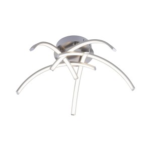 Lampa sufitowa VALERIE 5 - punktowa srebrny LeuchtenDirekt - 15340-55