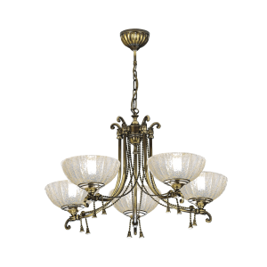 Lampa wisząca Granda 5 - Patyna połysk (810 mm) 8315 Antigo/Amplex