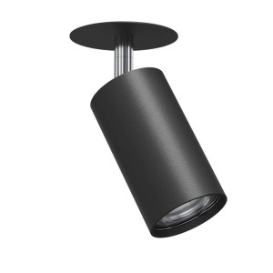 Lampa wpuszczana Ace in 55 - Czarna 3254 Antigo/Brosline