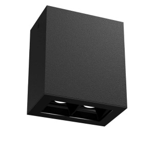 Plafon A - Glare 2 - Czarny (100 mm) 3000K 1033 Antigo/Brosline